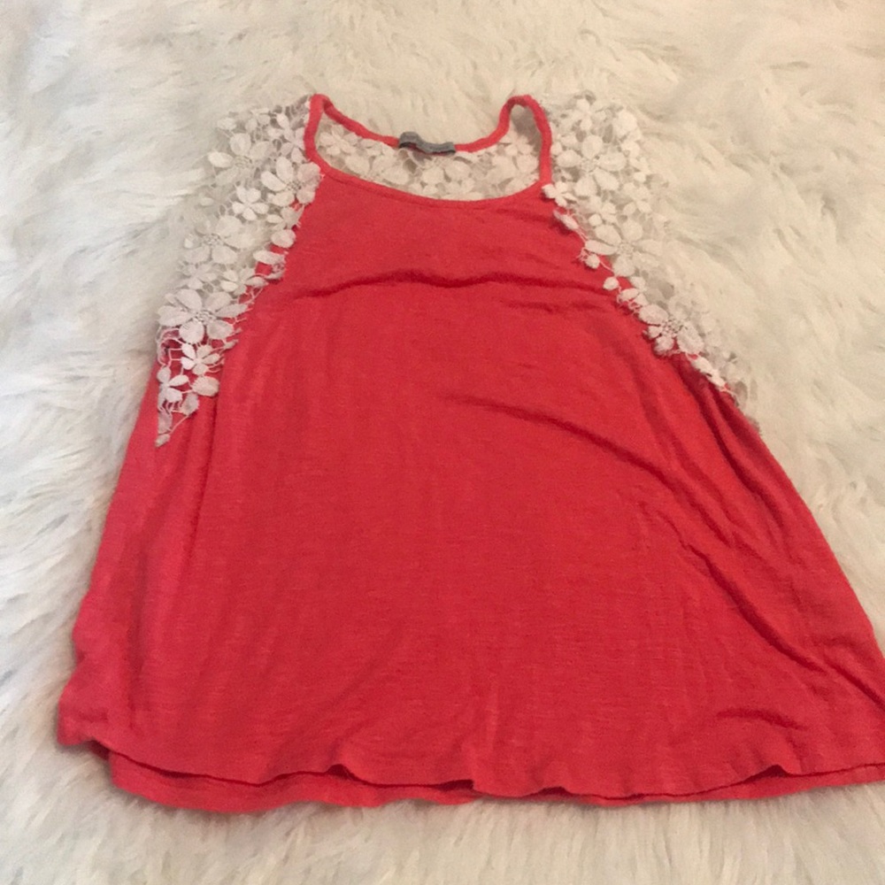 Pink flower top